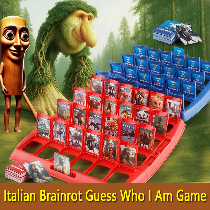 Board Game Who Is It - Guess Who I Am Puzzle Game