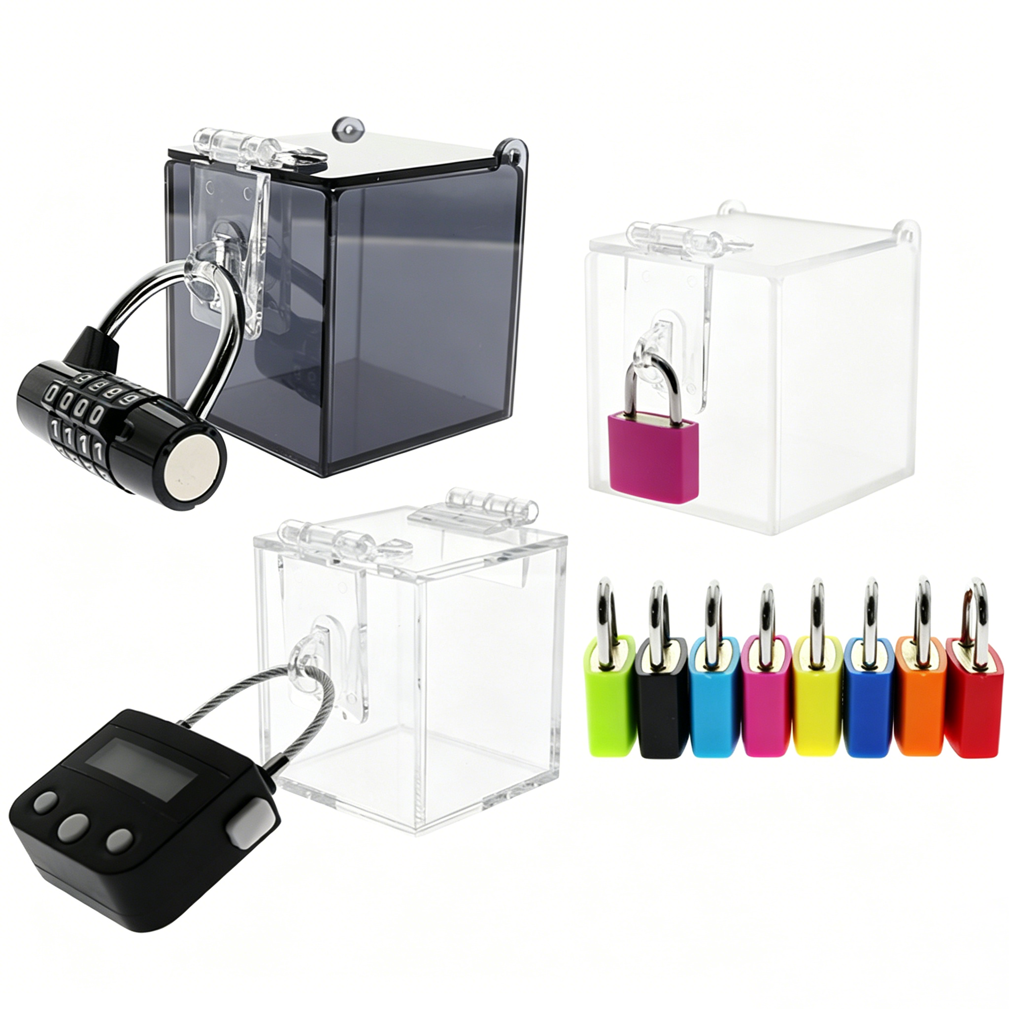 Game Storage Box - Chastity Cage Key Storage Box With