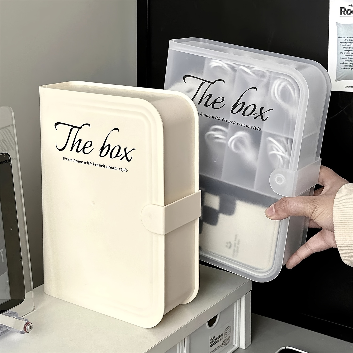 Game Storage Box - Wire Finishing Box - Desktop Storage