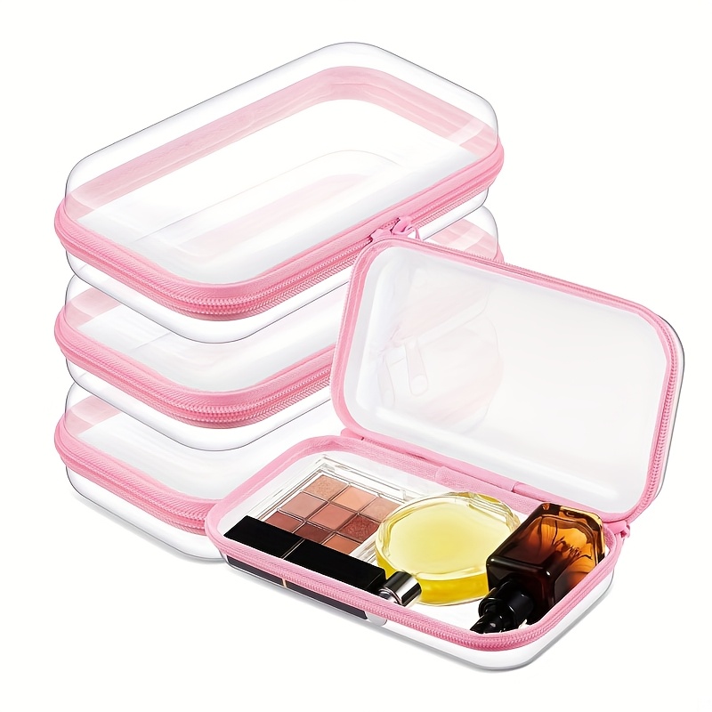 Board Game Box - Cosmetic Storage Box, Transparent Hard Zipper