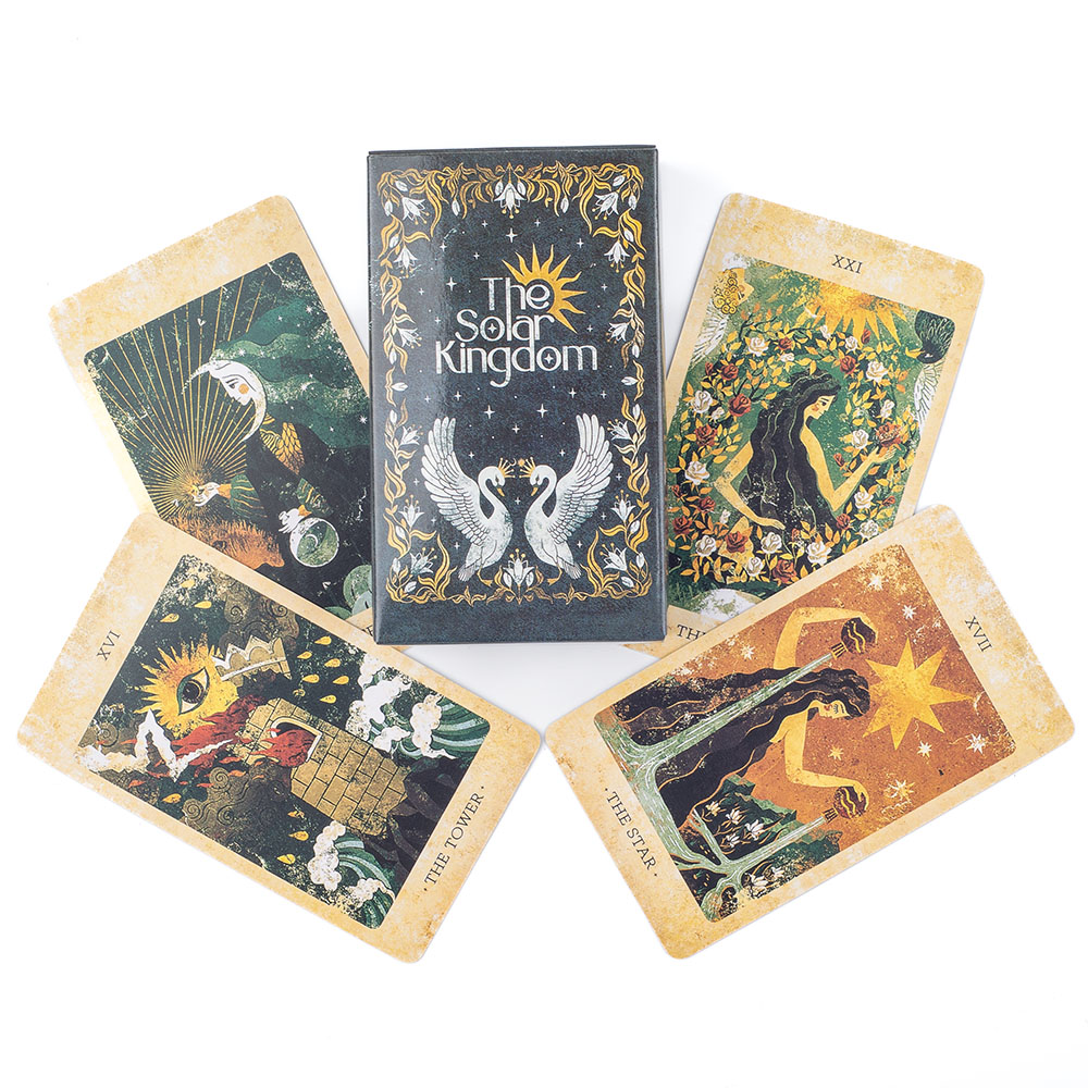 Board Game Oracle - The Solar Kingdom Tarot Deck 78
