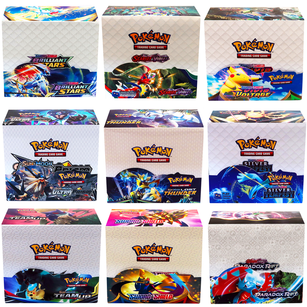 324Pcs/box Pokemon TCG: Shinin - Board Game Box บทวิจารณ์และราคา
