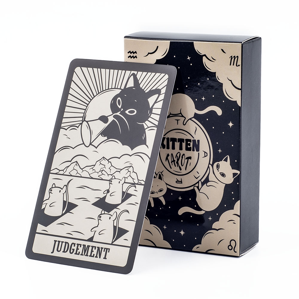 Kitten Tarot Deck 78Pcs Cute B - Board Game Oracle บทวิจารณ์และราคา