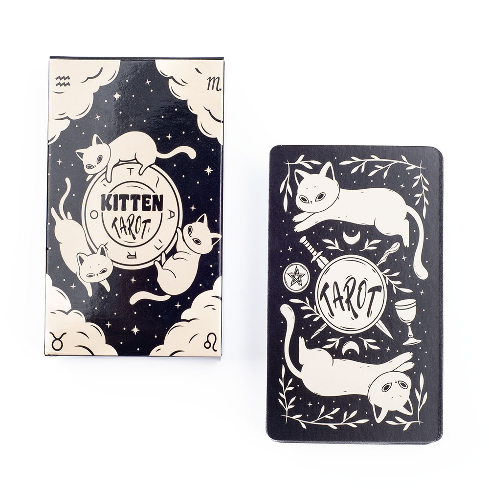 Kitten Tarot Deck 78Pcs Cute B - Board Game Oracle บทวิจารณ์และราคา