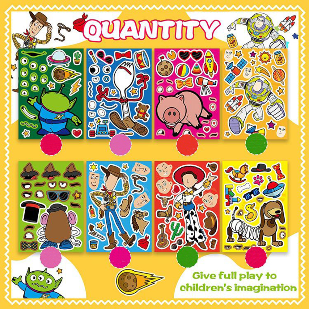 8/16sheets Disney Cartoon Toy  - Board Game For 2 People บทวิจารณ์และราคา