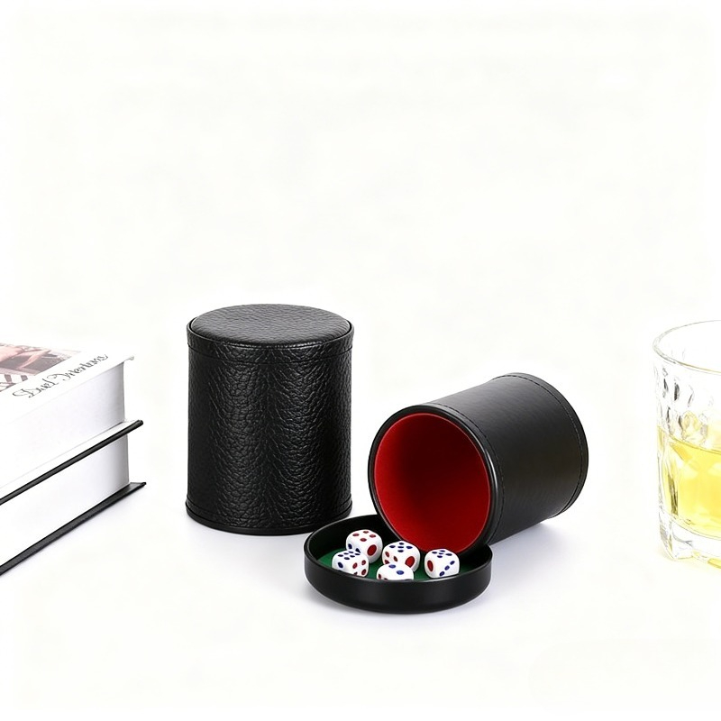 Orange Green Red Leather Dice  - Board Game Yahtzee บทวิจารณ์และราคา