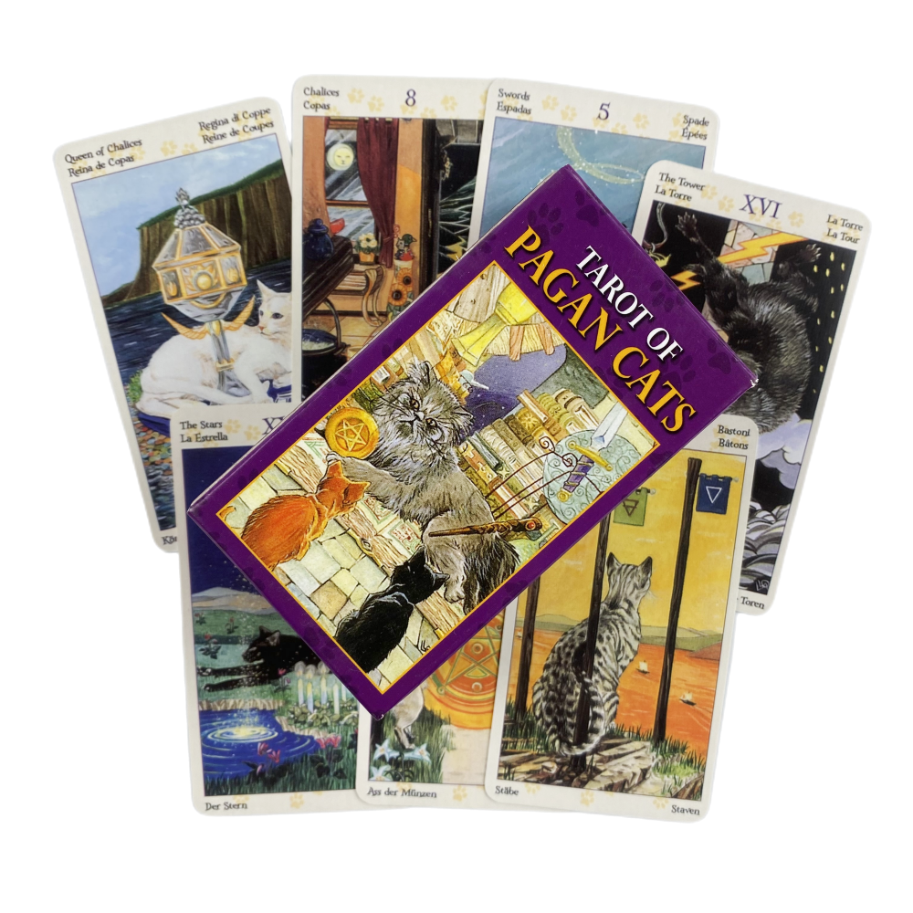 78 Cards Deck Tarot Of Pagan C - Board Game Oracle บทวิจารณ์และราคา