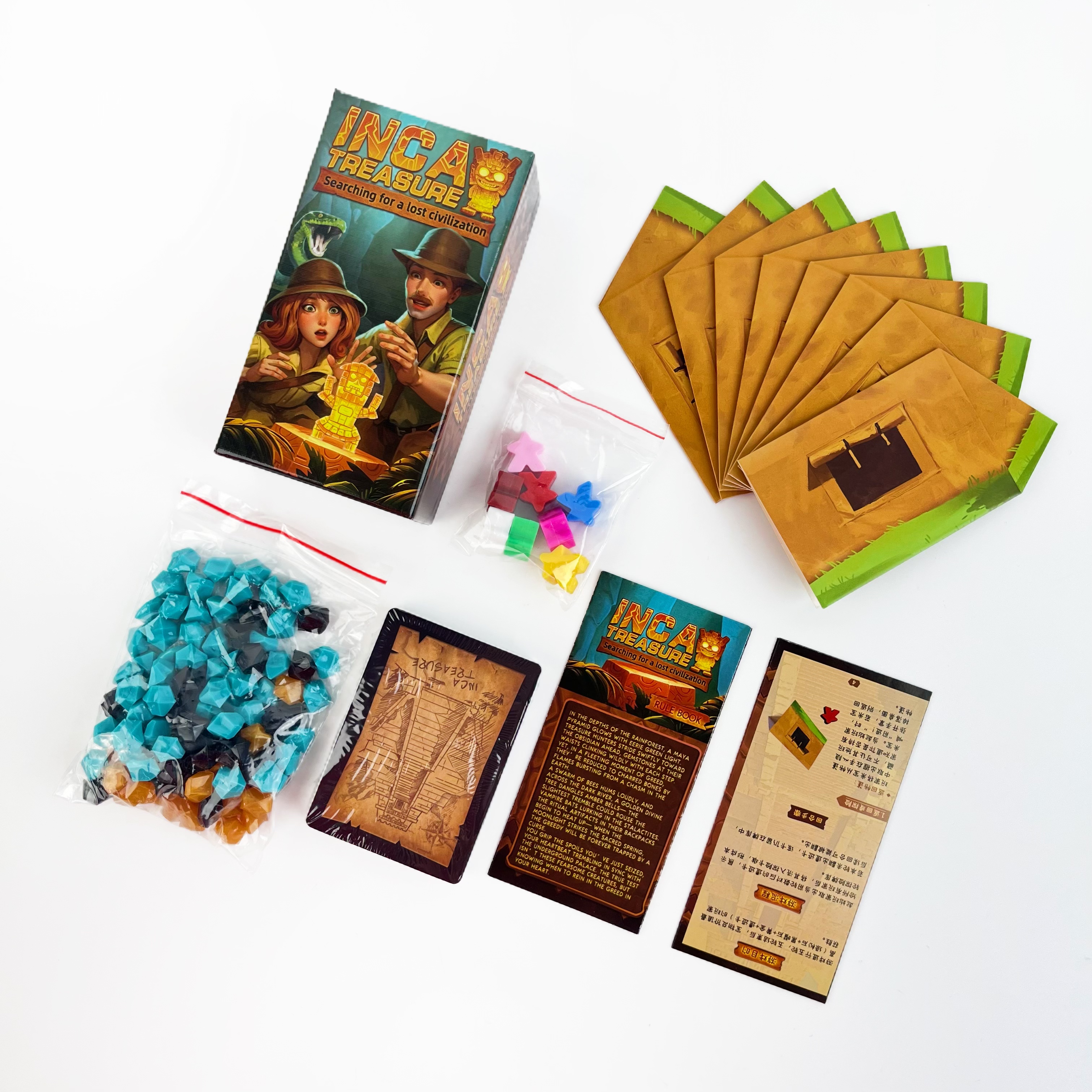Incan Treasure Quest: Strategy - Board Game Survive The Island บทวิจารณ์และราคา