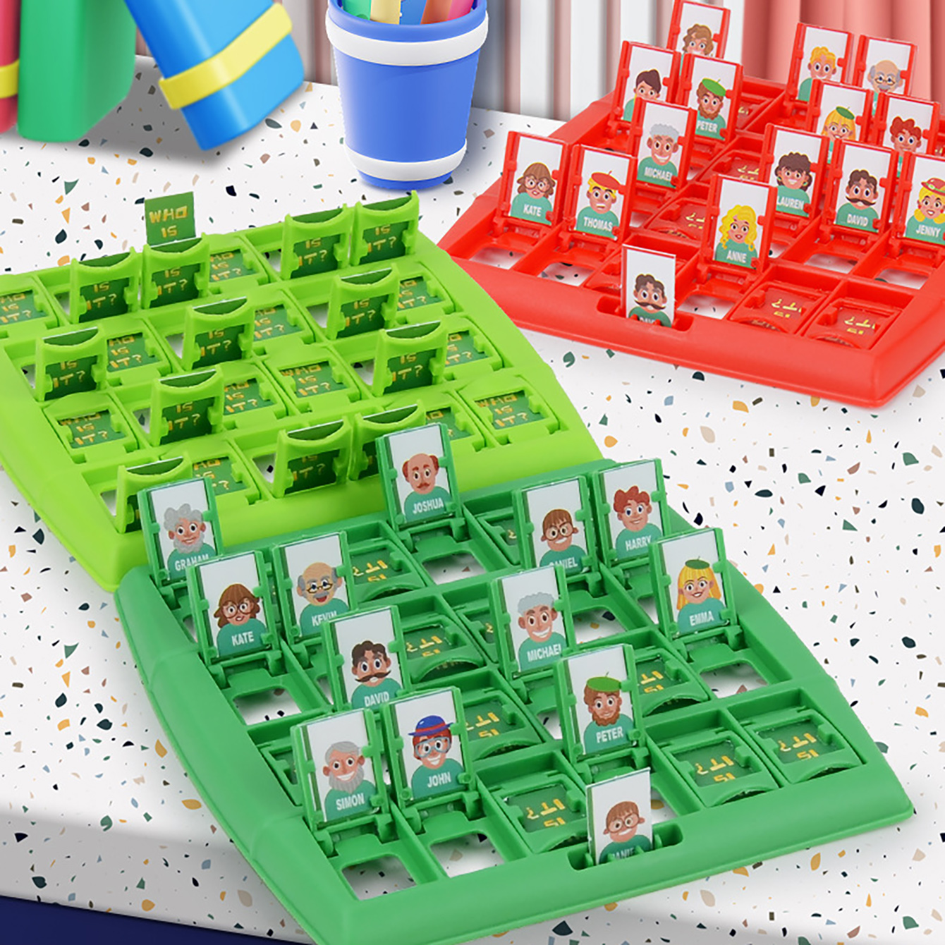 Family Guessing Board Game Who - Board Game Who Is It บทวิจารณ์และราคา