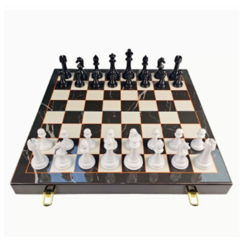 High-End Solid Wood Marble Pat - Game Storage Box บทวิจารณ์และราคา