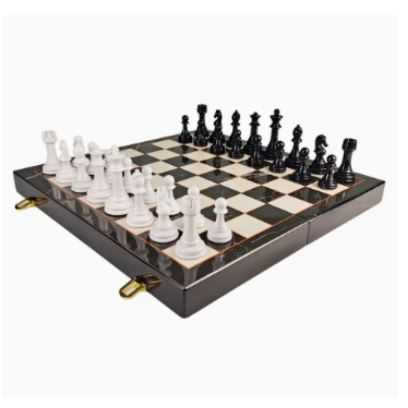 High-End Solid Wood Marble Pat - Game Storage Box บทวิจารณ์และราคา