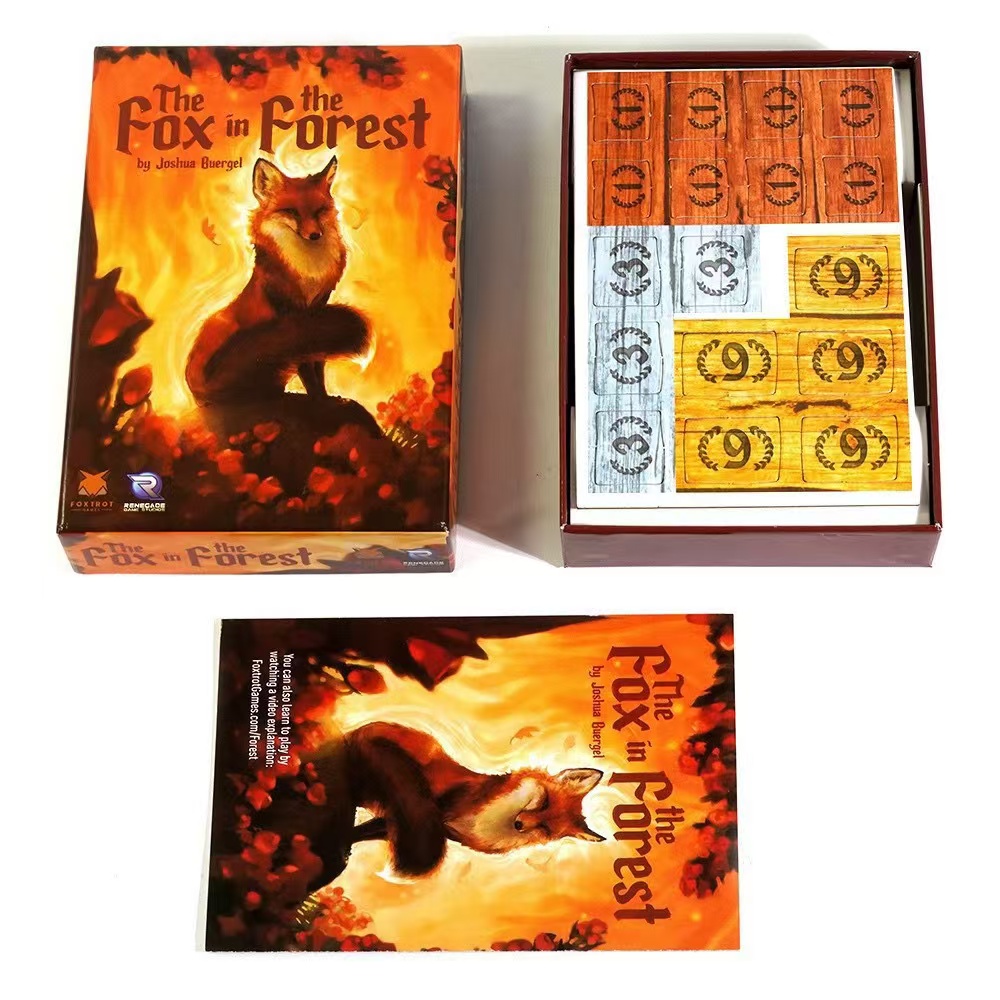 The Fox in the Forest, Social  - Board Game For 2 People บทวิจารณ์และราคา