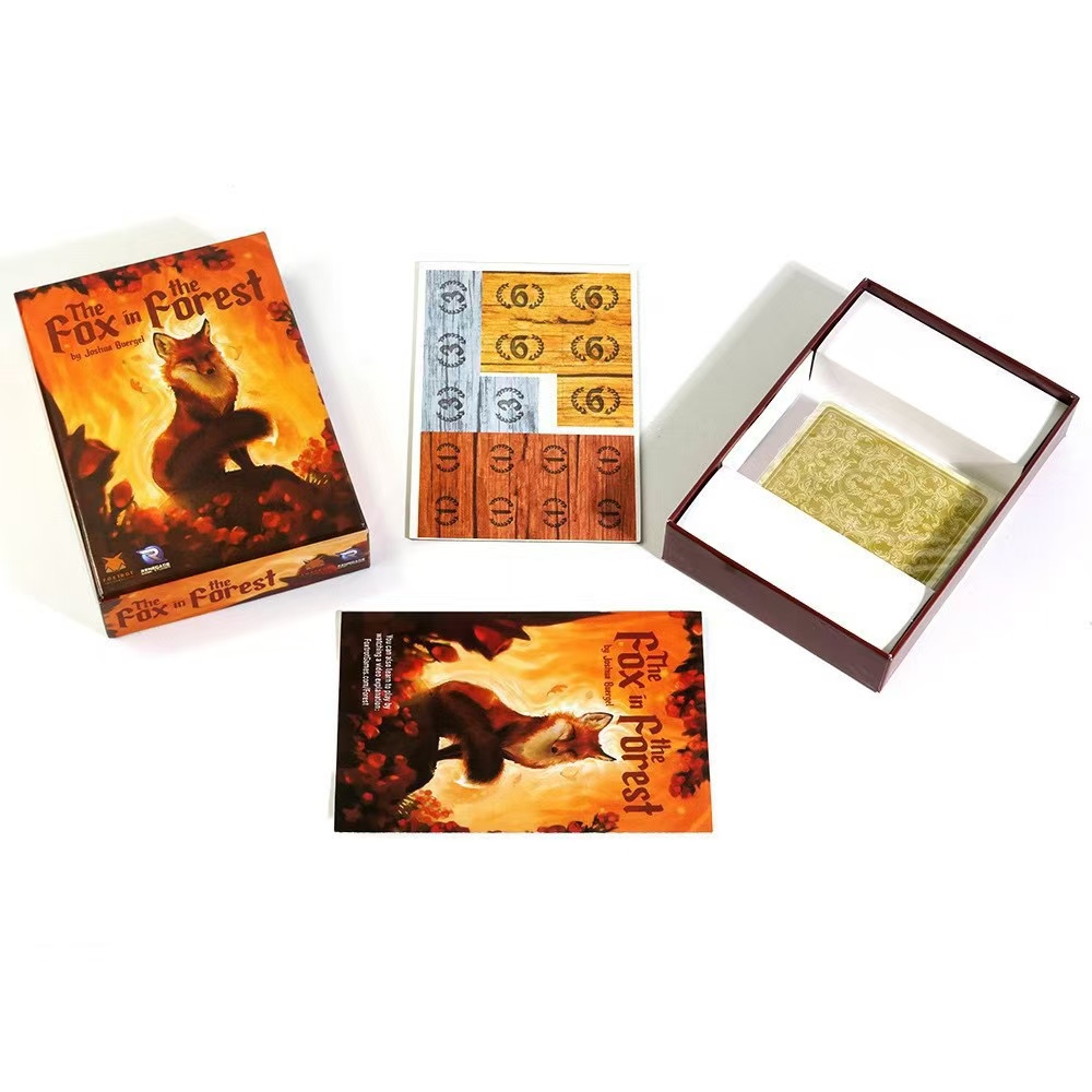 The Fox in the Forest, Social  - Board Game For 2 People บทวิจารณ์และราคา