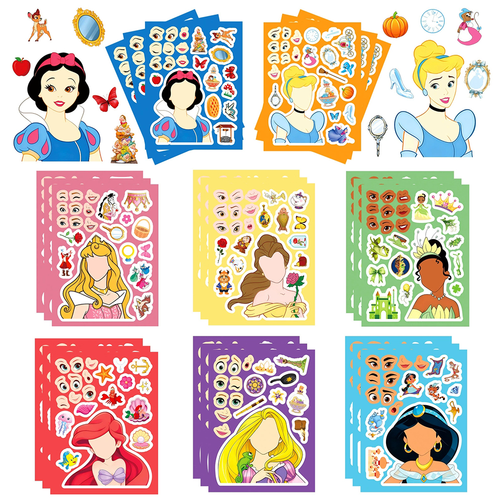 8/16Sheets Cute Disney Mix Pri - Board Game For 2 People บทวิจารณ์และราคา