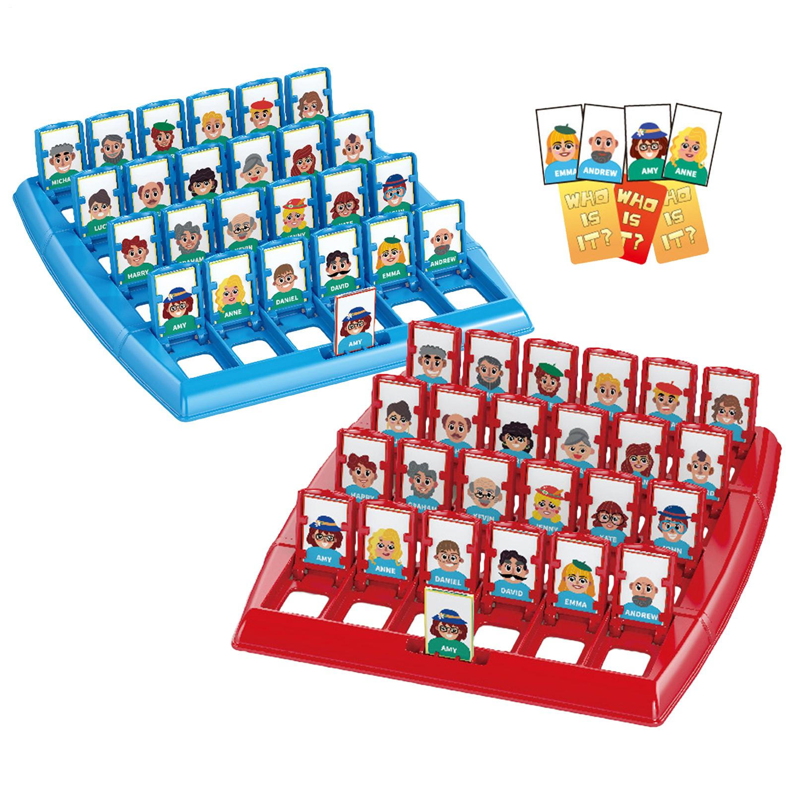 Two-Player Educational Toy Int - Board Game Who Is It บทวิจารณ์และราคา