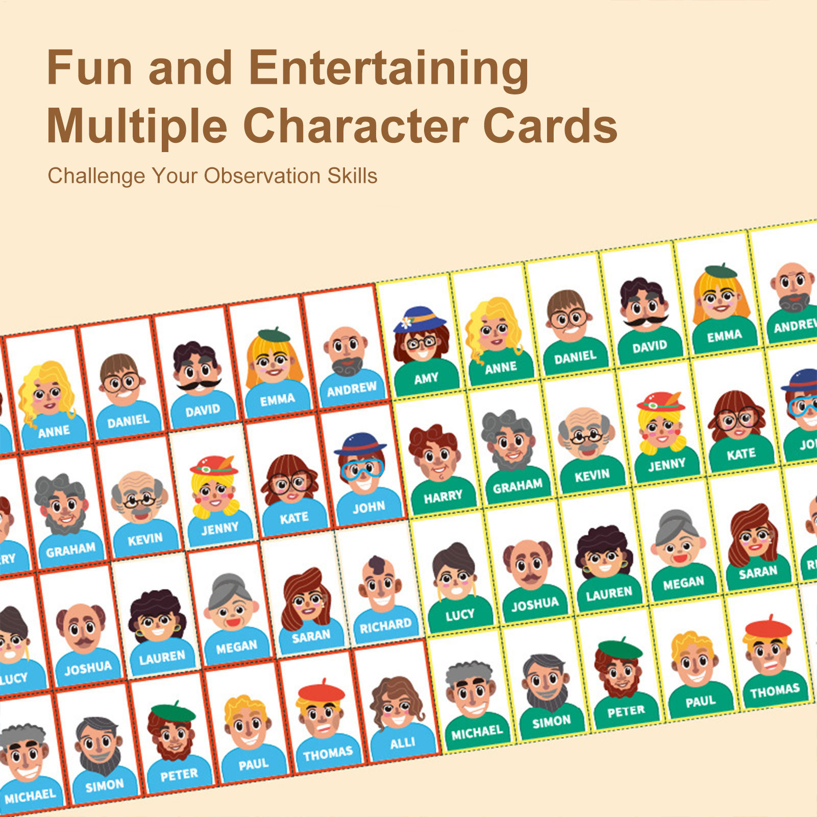 Two-Player Educational Toy Int - Board Game Who Is It บทวิจารณ์และราคา