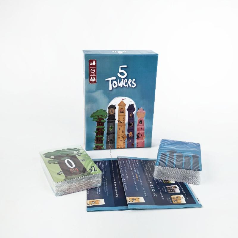 1 Set 5 Towers Board Game 2-6  - Board Game For 5 Players บทวิจารณ์และราคา