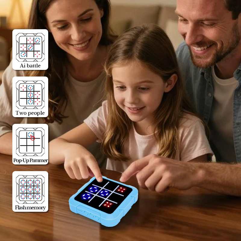 Electronic Tic Tac Toe Game Ha - Board Game For 3 Players บทวิจารณ์และราคา