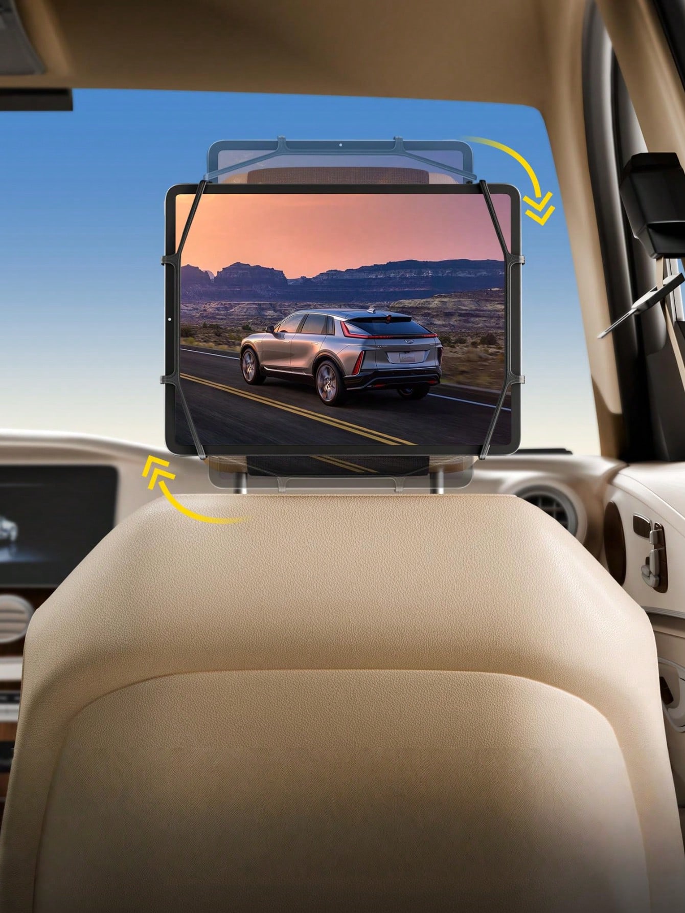 Car Headrest Tablet Holder – 3 - Board Game Android บทวิจารณ์และราคา