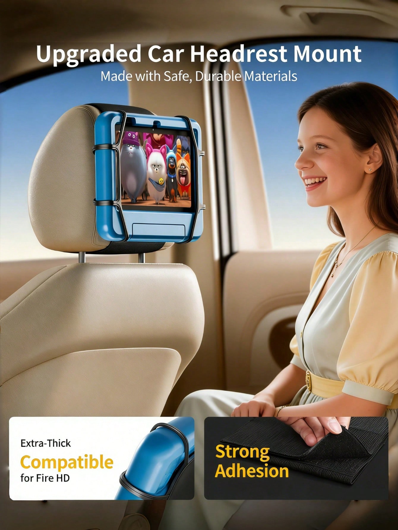 Car Headrest Tablet Holder – 3 - Board Game Android บทวิจารณ์และราคา