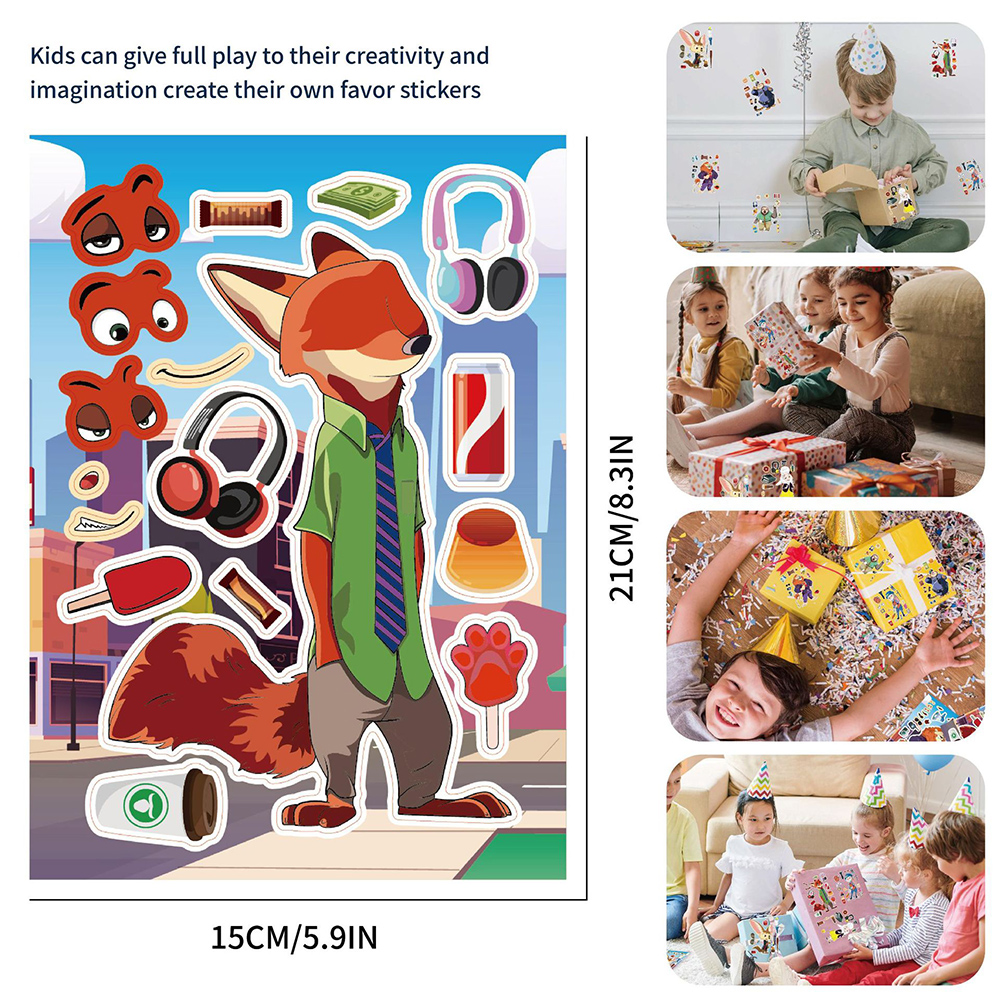 8/16pcs Disney Cartoon Zootopi - Board Game For 2 People บทวิจารณ์และราคา