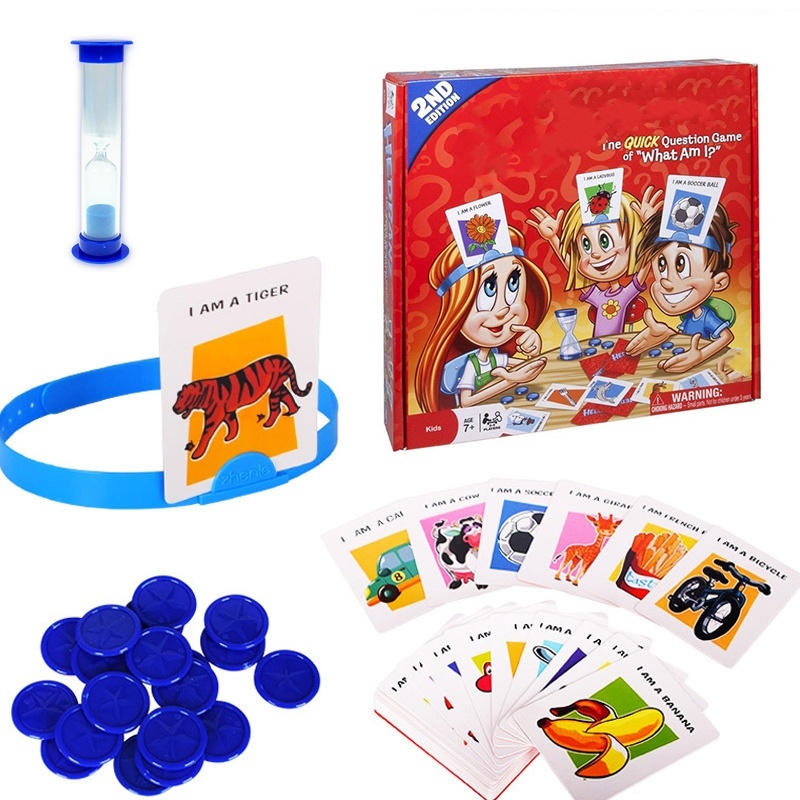 Kids Funny Cards Board Game To - Board Game Who Is It บทวิจารณ์และราคา