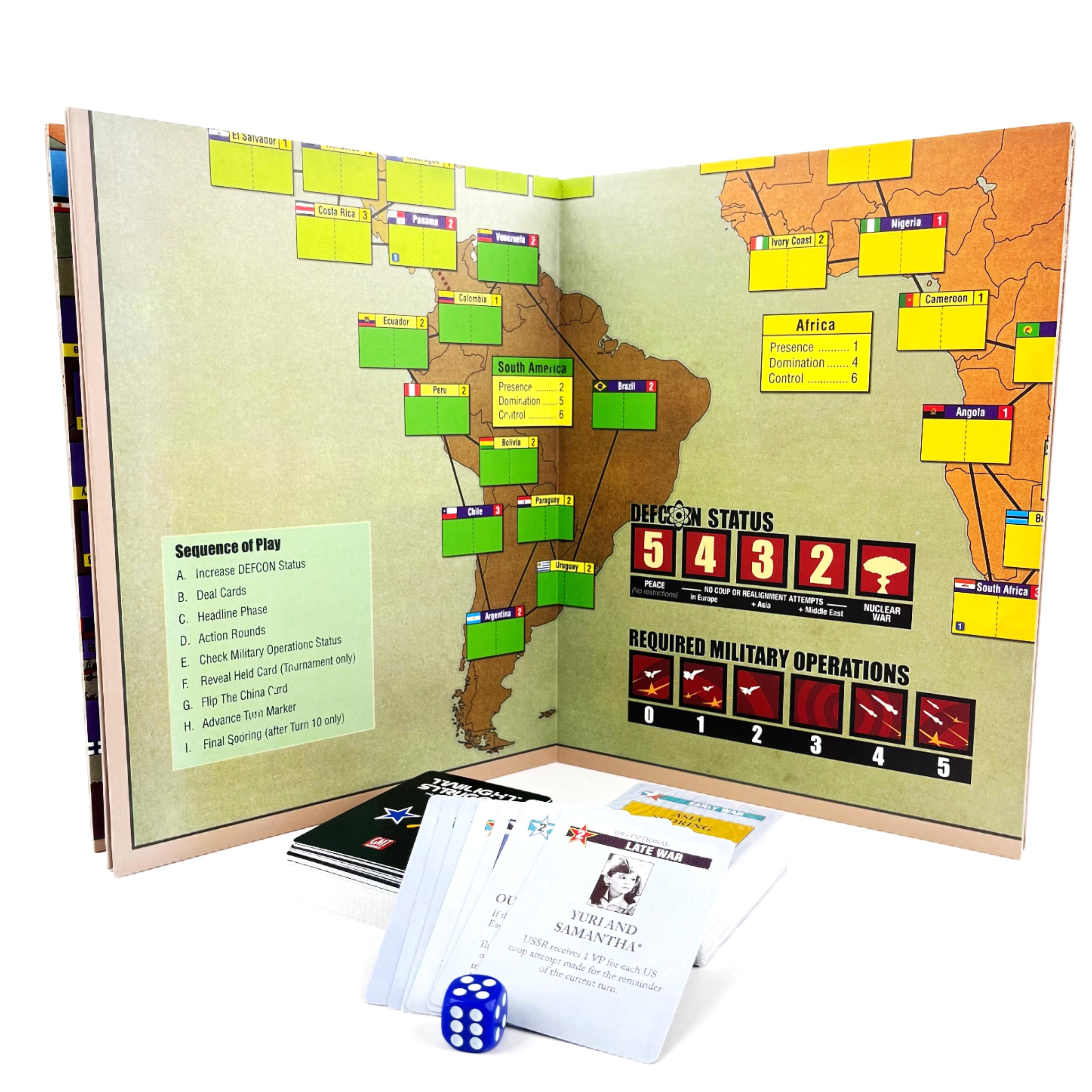 Board Game – Twilight Struggle - Board Game For 3 Players บทวิจารณ์และราคา