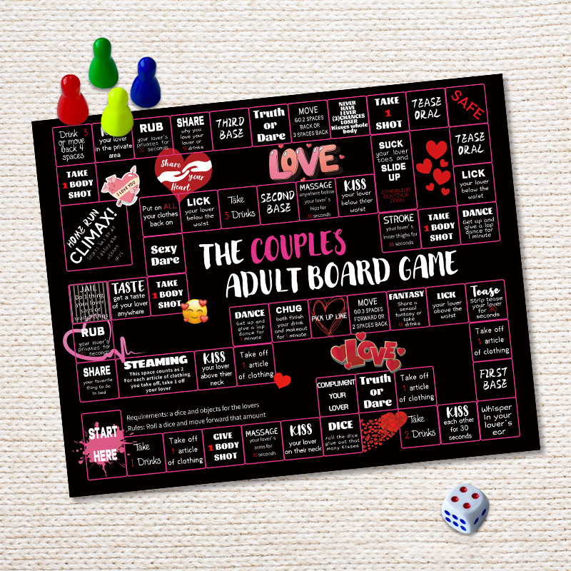 Games For Couples Romantic Adu - Board Game For 2 People บทวิจารณ์และราคา