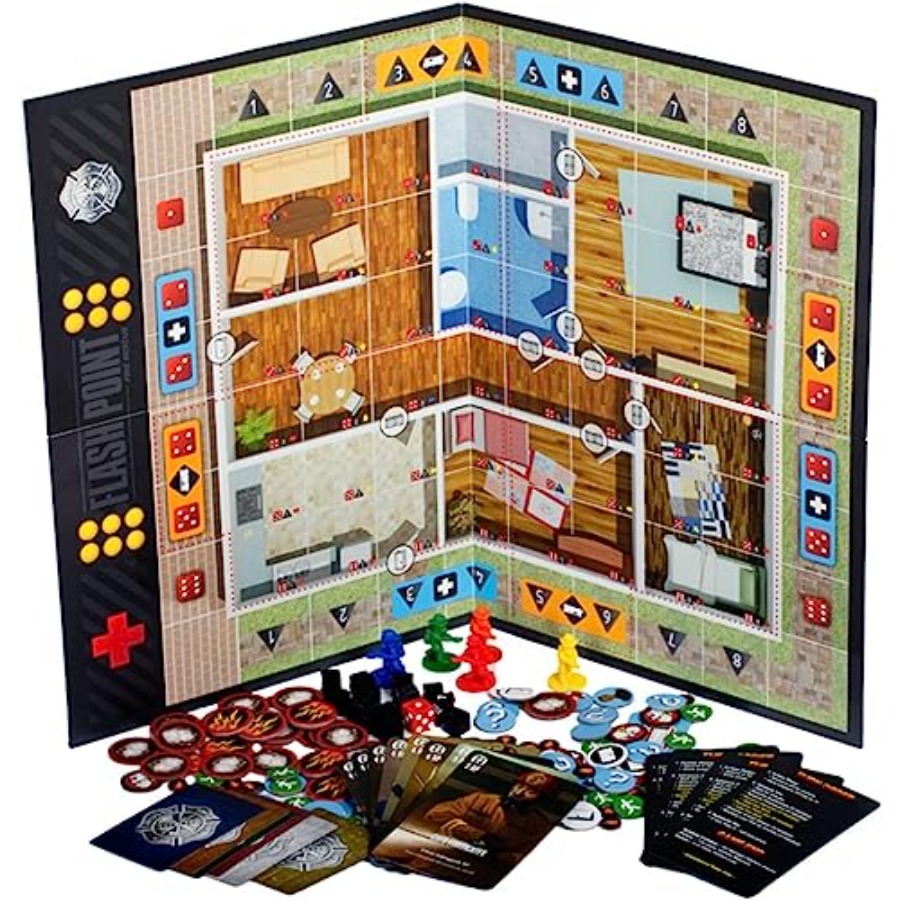 Flash Point: Fire Rescue 2nd E - Board Game For 5 Players บทวิจารณ์และราคา