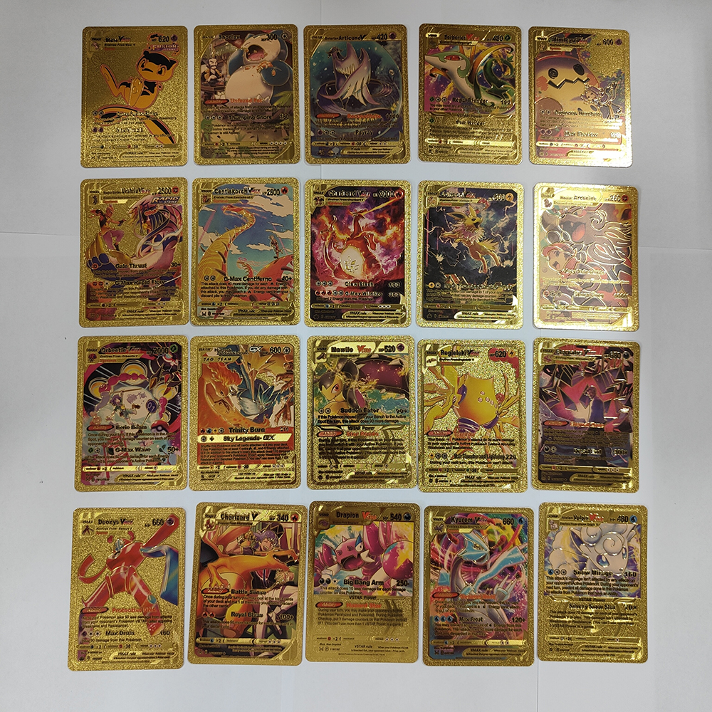55PCS Pokemon Cards Vmax GX Go - Game Storage Box บทวิจารณ์และราคา