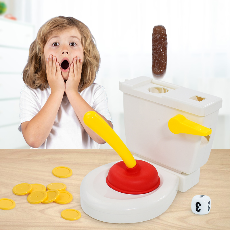 Funny Toilet Trick Toy party g - Board Game For 3 Players บทวิจารณ์และราคา