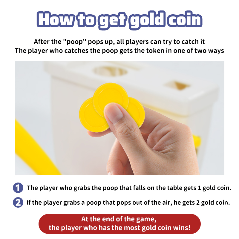 Funny Toilet Trick Toy party g - Board Game For 3 Players บทวิจารณ์และราคา