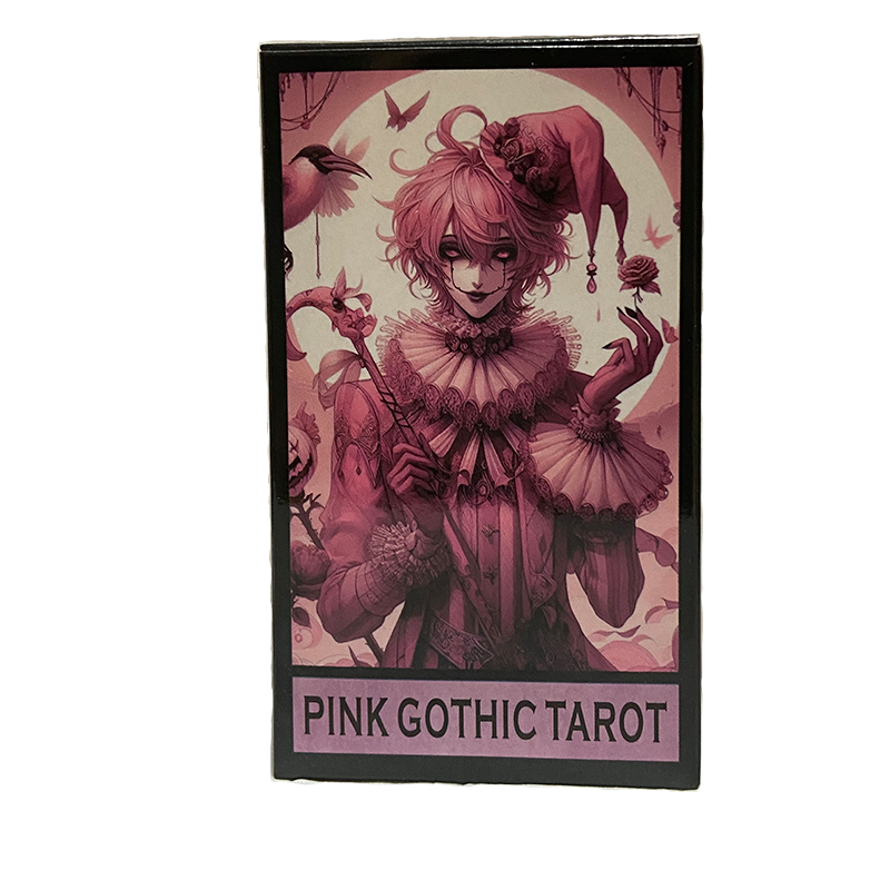 Pink Gothic Tarot Deck 78 card - Board Game Oracle บทวิจารณ์และราคา