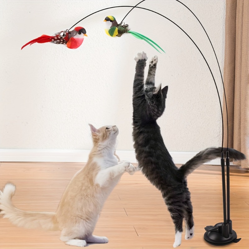 Interactive Cat Teasing Stick  - Board Game For 2 People บทวิจารณ์และราคา