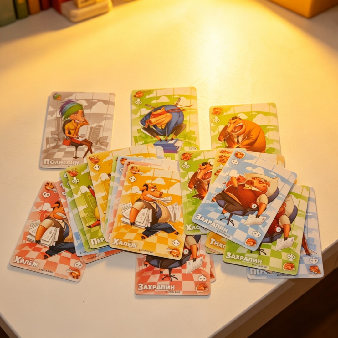 Workplace Piggy Theme Casual C - Board Game Detective บทวิจารณ์และราคา