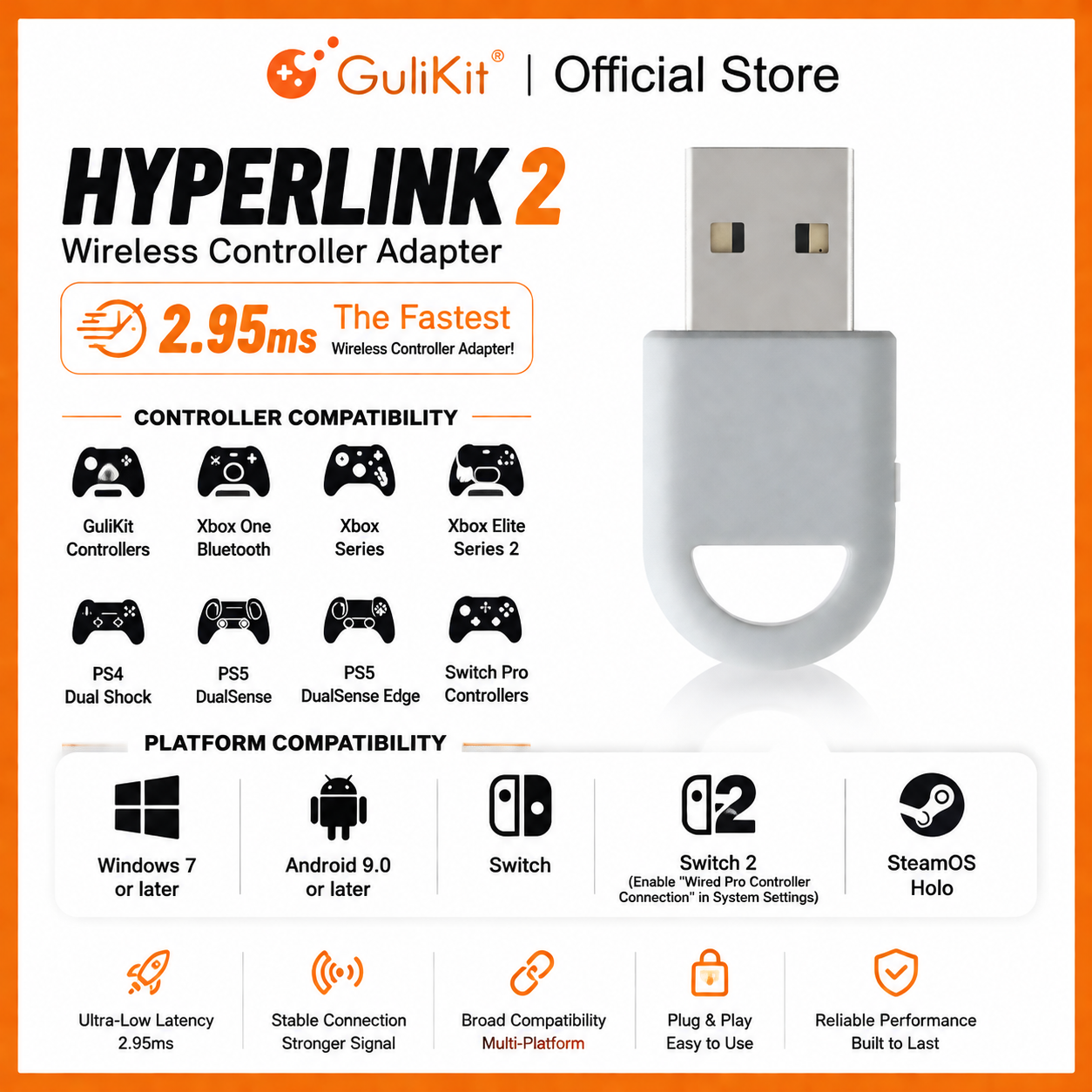 GuliKit Hyperlink 2 Wireless A - Board Game Android บทวิจารณ์และราคา