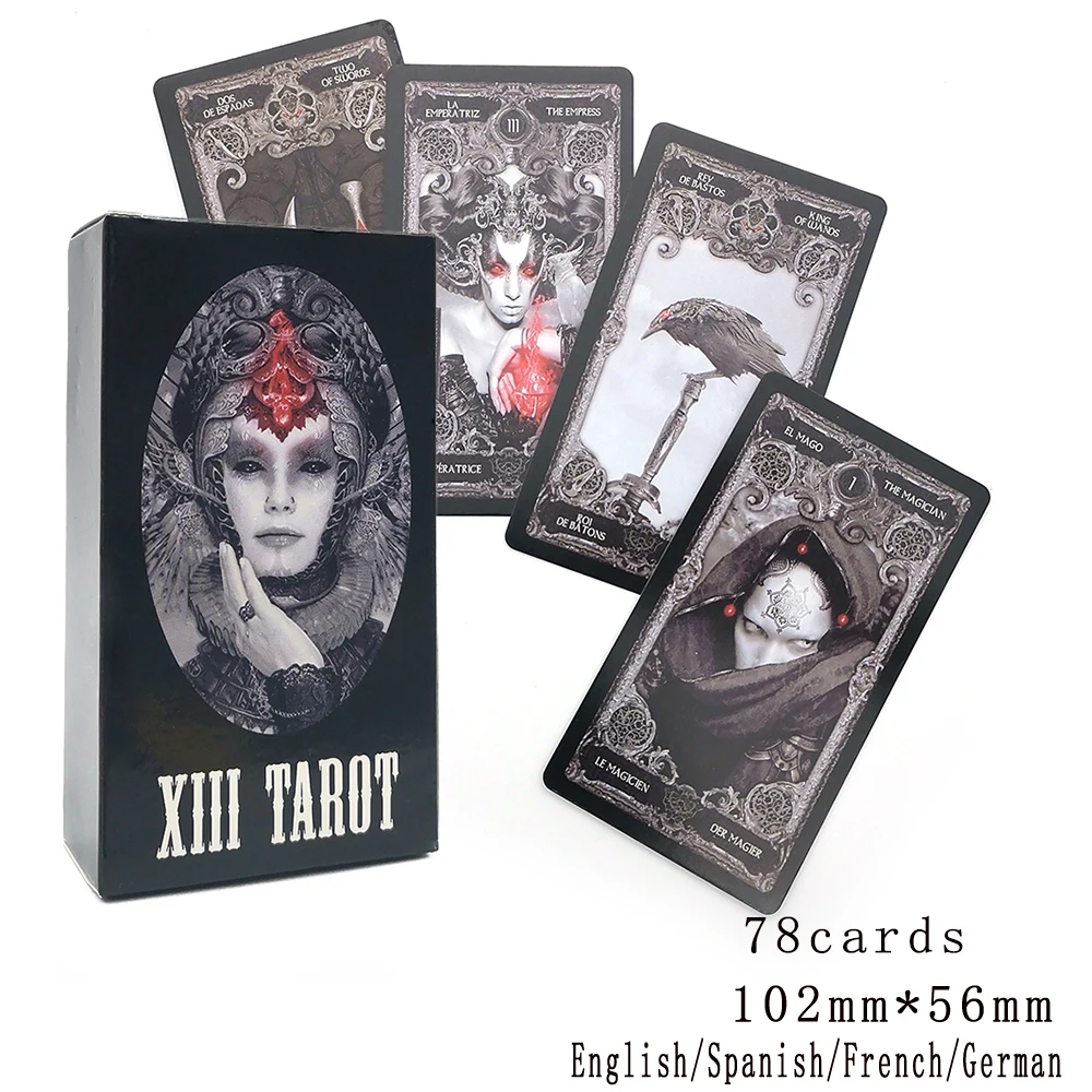 XIII Dark Tarot Cards Deck Boa - Board Game Detective บทวิจารณ์และราคา