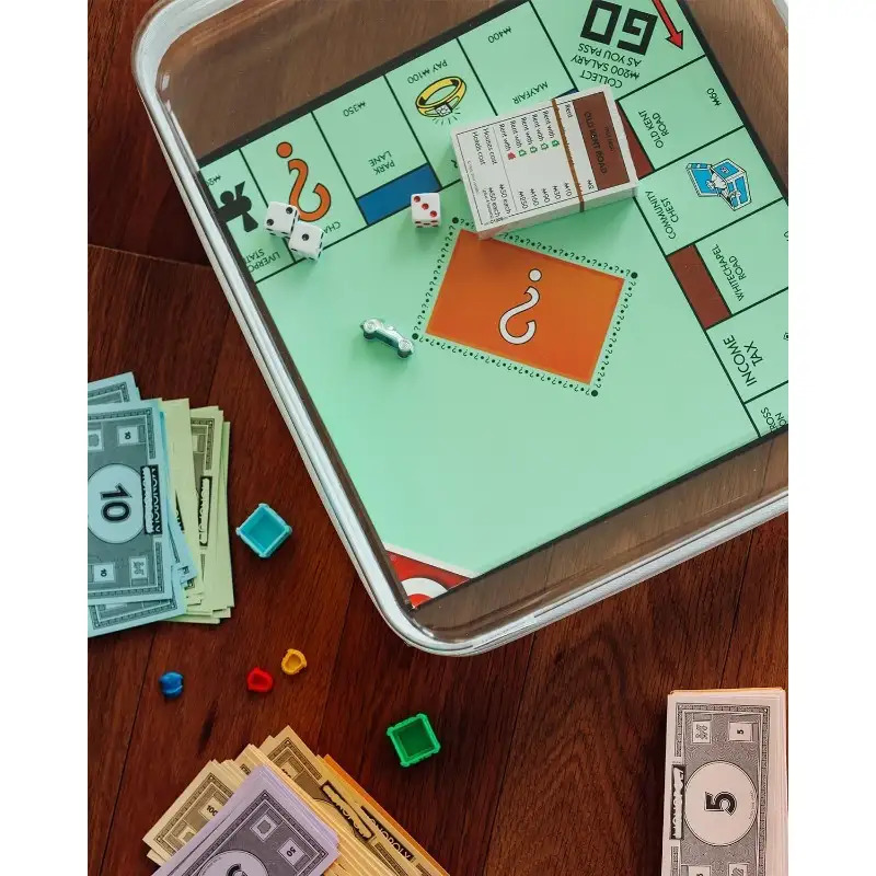 1pc Large Clear Hard Shell Sto - Board Game Box บทวิจารณ์และราคา