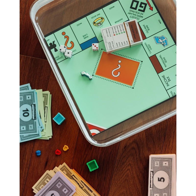 1pc Large Clear Hard Shell Sto - Board Game Box บทวิจารณ์และราคา