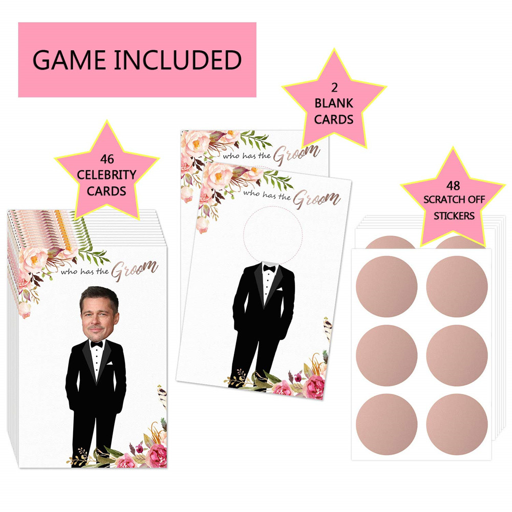 Bridal Shower Games - Who Has  - Board Game Who Is It บทวิจารณ์และราคา