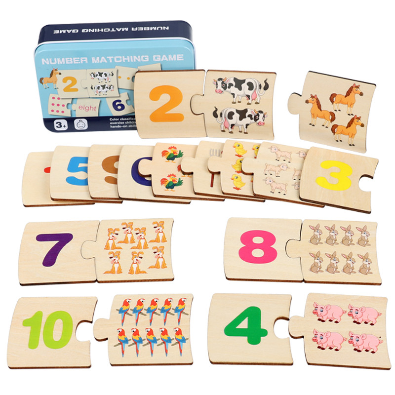 Children Iron Box Number Enlig - Board Game Box บทวิจารณ์และราคา
