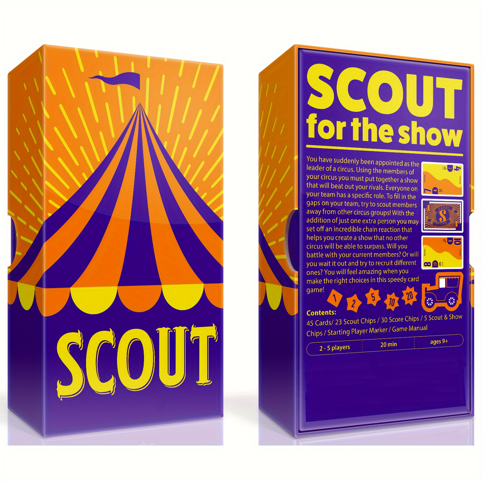 SCOUT SDJ Award-winning Board  - Board Game For 5 Players บทวิจารณ์และราคา