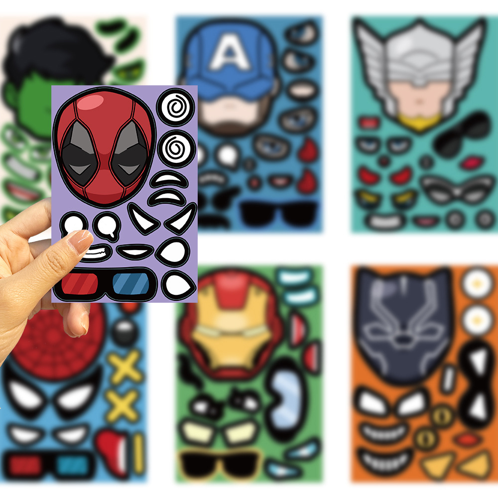 8/16sheets Marvel The Avengers - Board Game For 2 People บทวิจารณ์และราคา