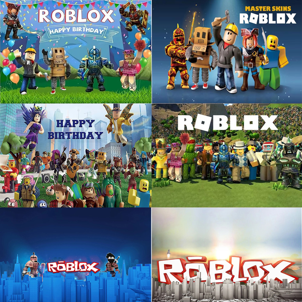 Roblox Boys Background Birthda - Board Game Roblox บทวิจารณ์และราคา