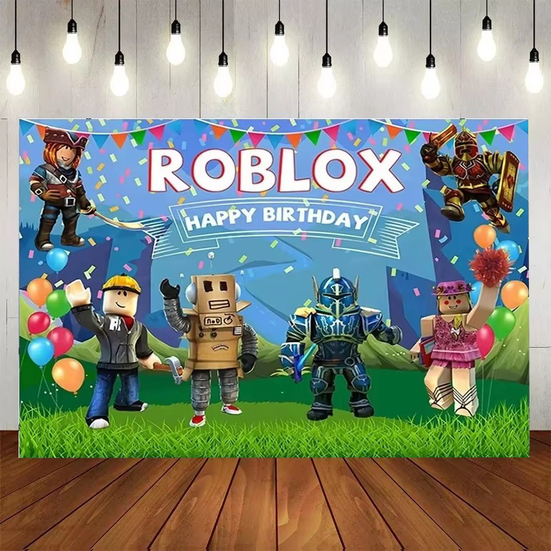 Roblox Boys Background Birthda - Board Game Roblox บทวิจารณ์และราคา