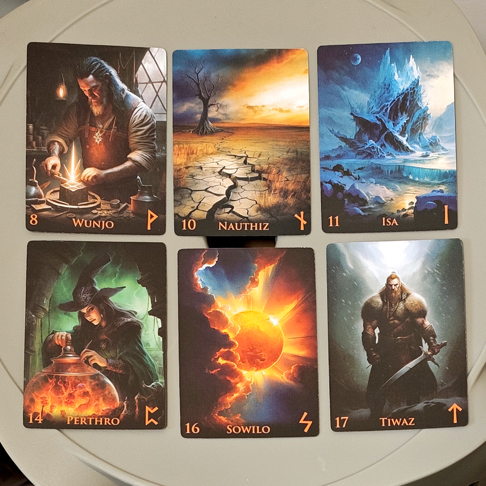 Weird World Runes Deck - 25 El - Board Game Oracle บทวิจารณ์และราคา