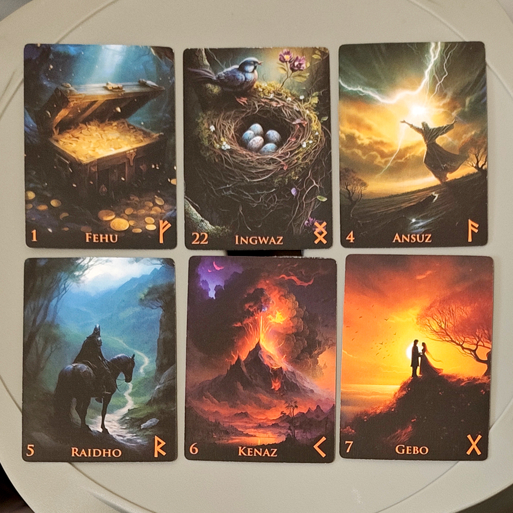 Weird World Runes Deck - 25 El - Board Game Oracle บทวิจารณ์และราคา