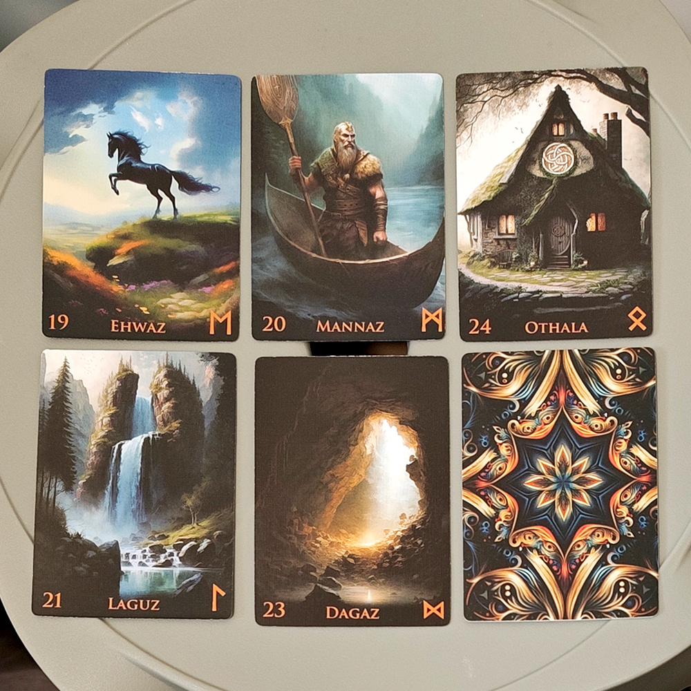 Weird World Runes Deck - 25 El - Board Game Oracle บทวิจารณ์และราคา