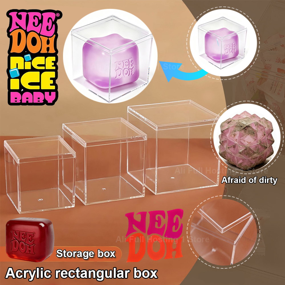 Clear Acrylic Storage Box Dust - Game Storage Box บทวิจารณ์และราคา