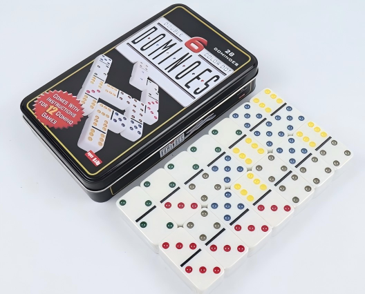 ElegantMahj Double Six Dominoe - Game Storage Box บทวิจารณ์และราคา